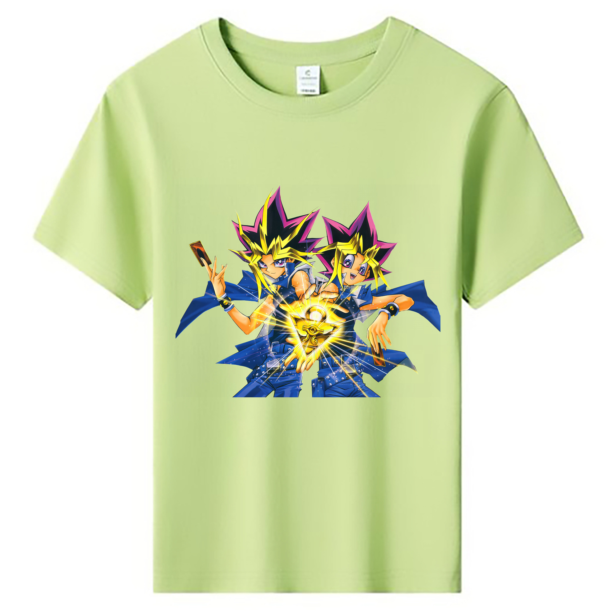 （画像用） 遊☆戯☆王 Yu-Gi-Oh! 綿100％キッズTシャツ（フロントプリント）